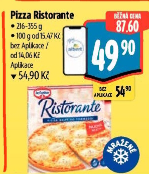 Pizza mražená Ristorante Dr. Oetker