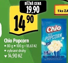 Popcorn do mikrovlnky Chio