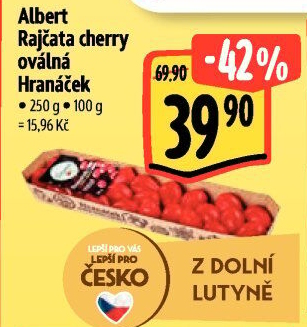 Rajčata cherry Albert