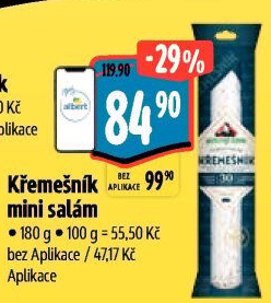 Salám Křemešník kostelecký Kostelecké uzeniny