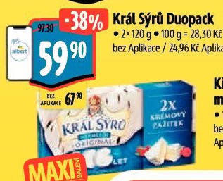 Sýr Hermelín Král sýrů