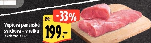 Vepřová panenská svíčková