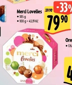 Bonboniéra Lovelies Merci