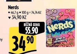Bonbóny Nerds Nestlé