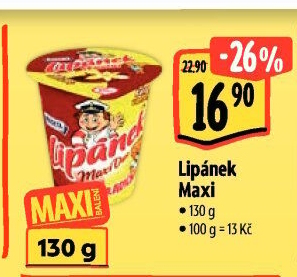 Dezert Lipánek Madeta