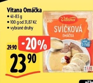 Omáčky instantní Vitana