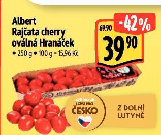 Rajčata cherry Albert