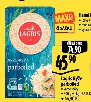 Rýže parboiled Lagris