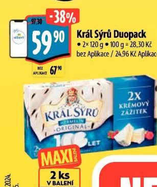 Sýr Hermelín Král sýrů
