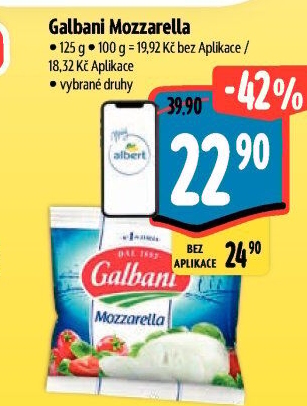 Sýr Mozzarella Galbani