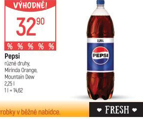 Limonáda Pepsi
