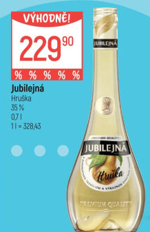 Pálenka Hruška Jubilejná St. Nicolaus