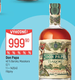 Rum Baroko Don Papa