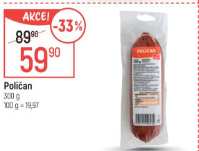 Salám poličan Globus