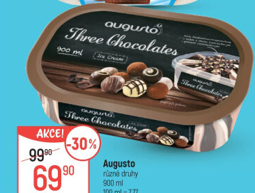 Zmrzlina ve vaničce Augusto