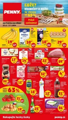 akční leták Penny Market 27.6.2024-3.7.2024