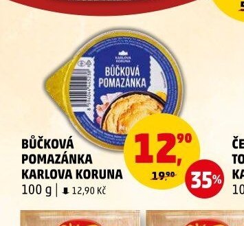 Bůčková pomazánka Karlova Koruna