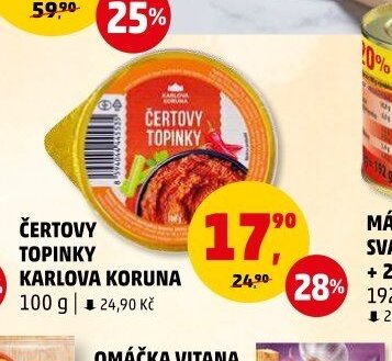 Čertovy topinky Karlova Koruna