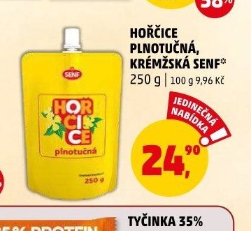 Hořčice plnotučná, kremžská Senf