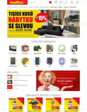akční leták bauMax 26.6.2024-2.7.2024