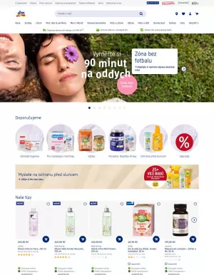 akční leták dm drogerie 26.6.2024-2.7.2024