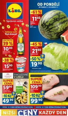 akční leták Lidl 1.7.2024-7.7.2024
