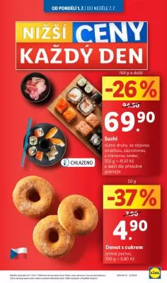 akční leták Lidl 1.7.2024-7.7.2024