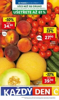 akční leták Lidl 1.7.2024-7.7.2024
