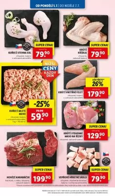 akční leták Lidl 1.7.2024-7.7.2024
