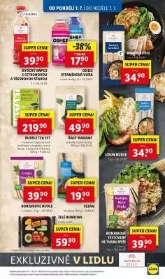 akční leták Lidl 1.7.2024-7.7.2024