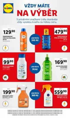 akční leták Lidl 1.7.2024-7.7.2024