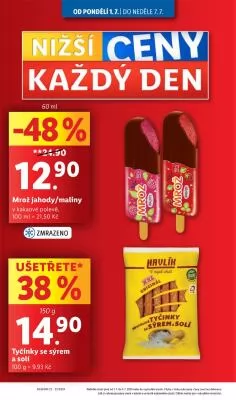 akční leták Lidl 1.7.2024-7.7.2024