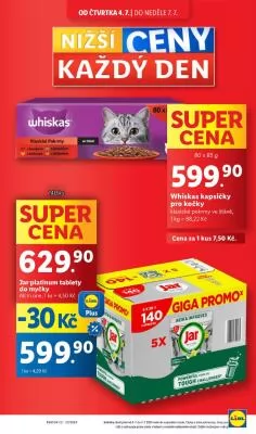 akční leták Lidl 4.7.2024-7.7.2024