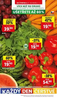 akční leták Lidl 4.7.2024-7.7.2024