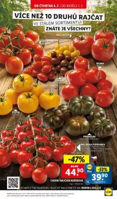 akční leták Lidl 4.7.2024-7.7.2024