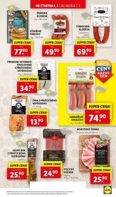 akční leták Lidl 4.7.2024-7.7.2024