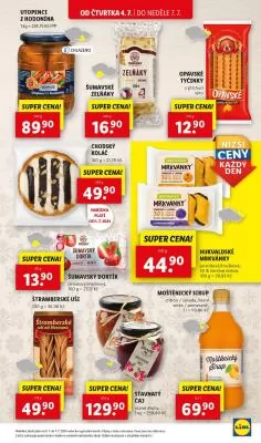 akční leták Lidl 4.7.2024-7.7.2024