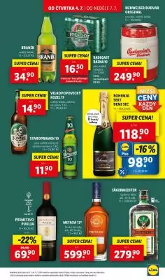 akční leták Lidl 4.7.2024-7.7.2024