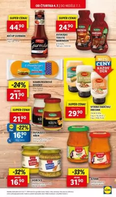 akční leták Lidl 4.7.2024-7.7.2024