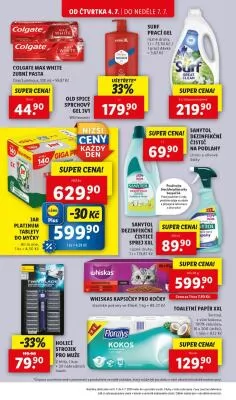 akční leták Lidl 4.7.2024-7.7.2024