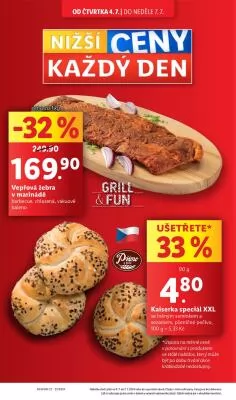 akční leták Lidl 4.7.2024-7.7.2024