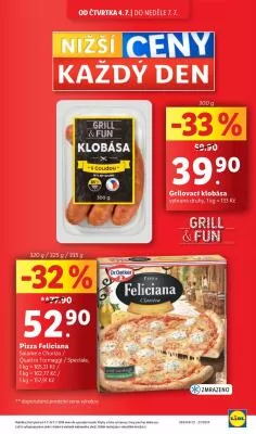 akční leták Lidl 4.7.2024-7.7.2024
