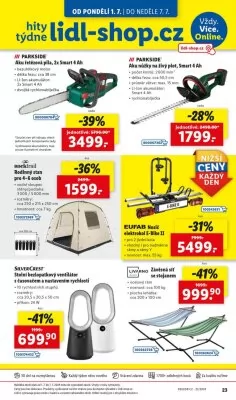 akční leták Lidl 1.7.2024-7.7.2024