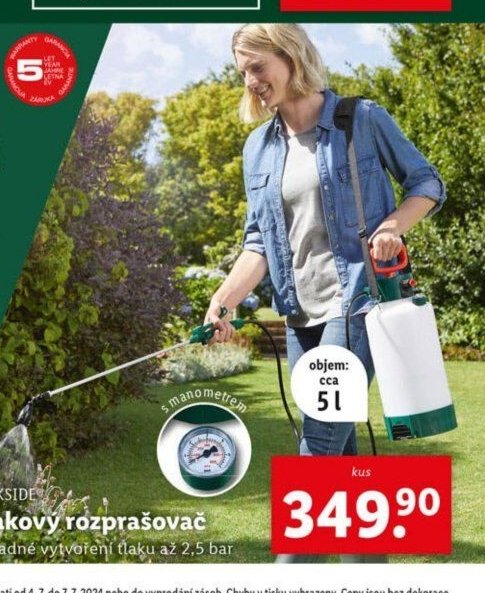 Parkside Tlakový rozprašovač