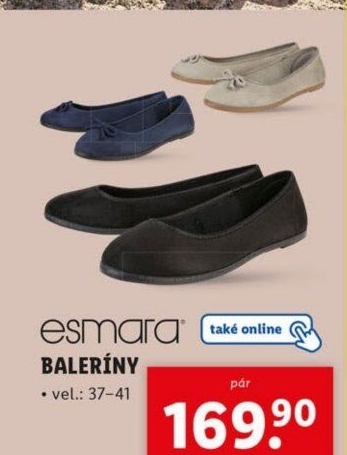 Dámské baleríny Esmara