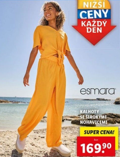 Dámské kalhoty Esmara - Lidl akcniletaky.com