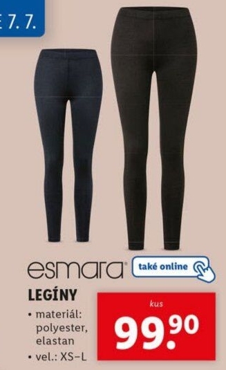 Dámské legíny Esmara