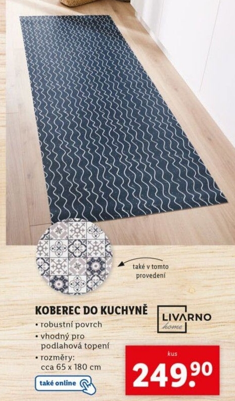 Koberec běhoun Livarno Home