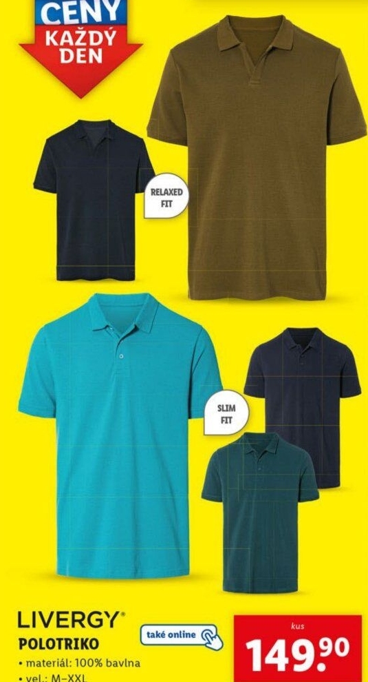 Pánské polotričko Livergy