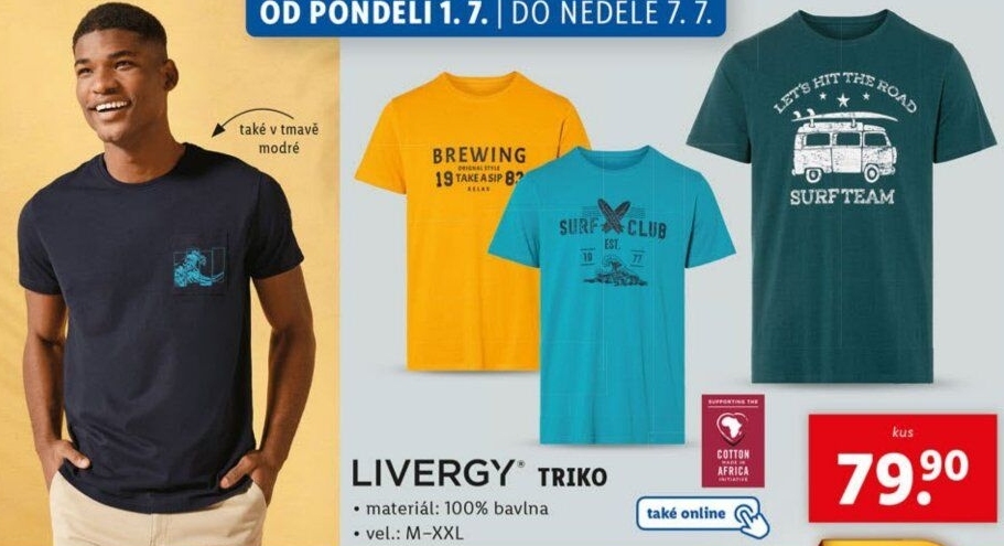 Pánské tričko Livergy